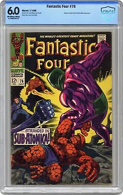 Buy Fantastic Four #76 CBCS 6.0 1968 21-24C87C6-012 • 98.95£