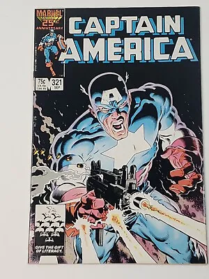 Buy Captain America 321 DIRECT 1st Team App ULTIMATUM Copper Age 1986 • 11.98£