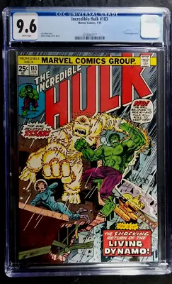Buy The Incredible Hulk #183 CGC 9.2 Herb Trimpe Art Vintage Marvel Comics 1975 • 199.87£