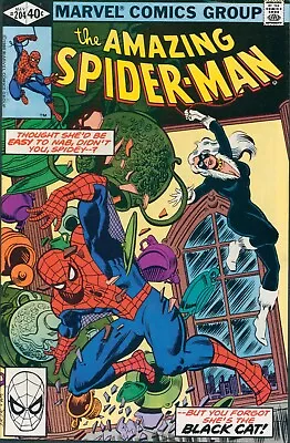 Buy The Amazing Spider-man #204 ~ Marvel Comics 1980 ~ F • 11.26£