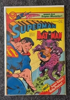 Buy Superman Batman Comic Booklet 20 / 1981 With Collectible Leak • 1.71£