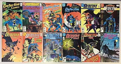 Buy Detective Comics #571-647 Run DC Comics 1987 Lot Of 65 NM • 653.07£