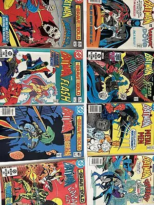 Buy BRAVE AND THE BOLD (Batman) Lot Of 8 Comics: 181 185 187 192-194 196 & 198 • 17.67£