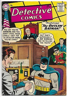 Buy Detective Comics #240 Vg/fn 5.0 The Outlaw Batman! Nice Pages! Silver Age Dc! • 178.74£