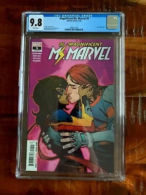 Buy Magnificent Ms Marvel 9 (2020) CGC 9.8 NM+ • 57.50£