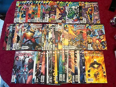 Buy Captain Marvel (vol 3) #1-34 Complete & (vol 4) #1-25 Peter David - 57 Comics • 47.96£