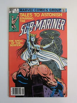 Buy Tales To Astonish #9 Vf- Sub-mariner Spell Of The Serpent Crown 1980 Marvel • 4£