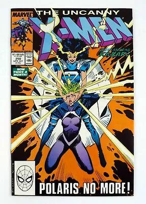 Buy Uncanny X-Men #250 Marvel Comic 1990 HIGH GRADE COPY Like New • 5.99£