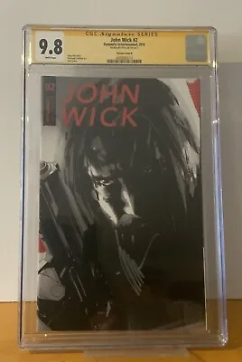 Buy John Wick (2017) #2 Keanu CGC 9.8 1st Print. Signed By Jock. • 309.04£