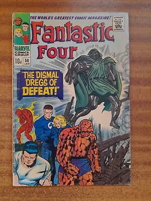 Buy Fantastic Four 58 1967 VG- • 21£