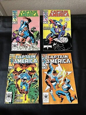 Buy Captain America #324, 325, 326, 327 Marvel 1986 Comics • 16£