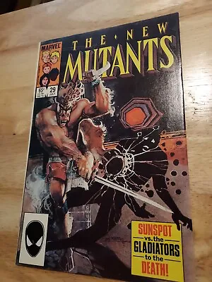 Buy  New Mutants #29 (1985) 9.4 NM /1st App.Strong Guy! • 8.79£