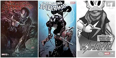 Buy Amazing Spider-man #33 John Giang Homage Variant Ltd 800 W/coa + 1:25 1:100 • 99.95£