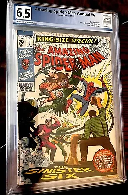 Buy Amazing Spider-man Annual #6 (PGX 6.5) Classic Sinister Six!! • 148.79£