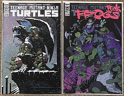 Buy Teenage Mutant Ninja Turtles #124 #125 - IDW Comics - Punk Frogs! • 27.70£