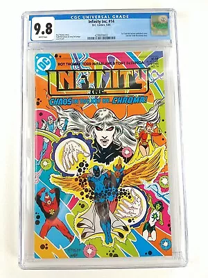 Buy Infinity Inc. #14 CGC 9.8 (1985 DC Comics) 1st Todd McFarlane Cover Art Key HTF • 197.64£