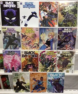 Buy Marvel Comics Black Panther #1-15 Complète Set W/ Variants VF/NM 2022 • 78.90£
