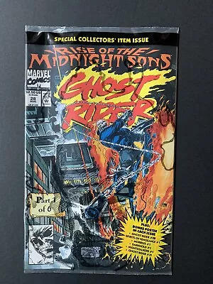 Buy GHOST RIDER Vol. 2  #28 (August 1992)  [MIDNIGHT SONS] - Sealed Copy With Poster • 9.45£