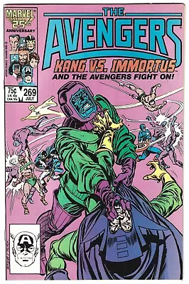 Buy Avengers #269 Marvel Comics 1986 Key Issue Kang Vs Immortus 6.5 FN+ • 4.79£