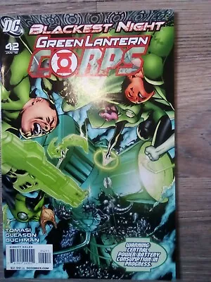 Buy Green Lantern Corps #42 - Blackest Night - DC Comics -2010 - MINT CONDITION • 3.50£