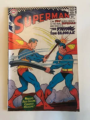 Buy Superman #196  May 1967 DC Comic Vintage Original • 21.69£