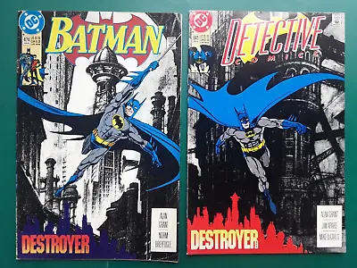 Buy Batman 474, Detective Comics 641 ( Destroyer Parts 1 + 3 ) 1992 • 2£