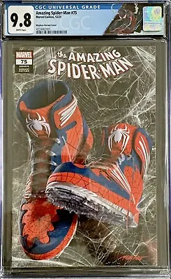 Buy Amazing Spider-Man #75 CGC 9.8 Miles Morales Custom Label Mayhew Variant Cover • 95.32£