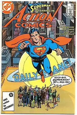Buy ACTION COMICS #583 F/VF, Last Issue, Alan Moore, Superman DC Comics 1986 • 15.89£