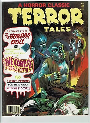 Buy Terror Tales  Mar 1978 V 9  No 1 Pre-code Horror! Eerie Horror Comic Magazine • 19.73£