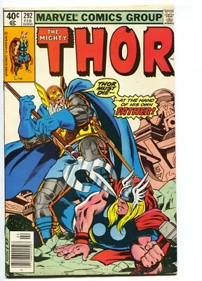 Buy Thor #292 Comic Book-1980-Marvel First Appearance Of EYE OF ODIN • 21.07£