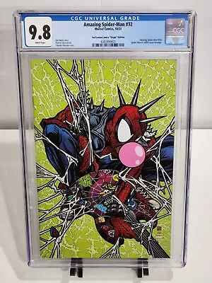 Buy Amazing Spider-Man #32 Takashi Okazaki Spider-Punk Virgin Variant CGC 9.8 • 78.80£
