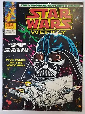 Buy Star Wars Weekly #67 VF/NM (June 6 1979, Marvel UK) Darth Vader Cover • 23.64£