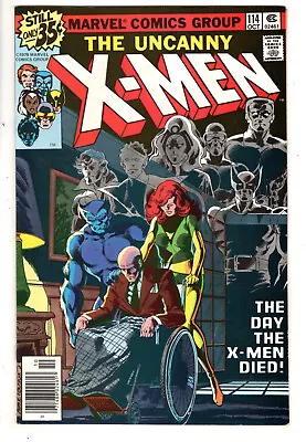 Buy Uncanny X-men #114 (1978) - Grade 9.0 - 1st Uncanny In Title - Sauron Cameo! • 55.97£