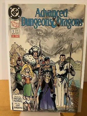 Buy Advanced Dungeons & Dragons #1 DC TSR Inc. 1988 1st D&D In Mainstream Comics. NM • 38.13£