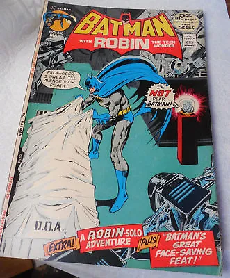 Buy DC 240 Batman With Robin March 1972 Comic Book Ra's Al Ghul • 67.53£