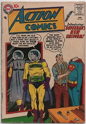 Buy ACTION COMICS - SERIES 1 No. 236  JAN 1958 - VG-  SUPERMAN - DC COMICS - VIDEO • 110£