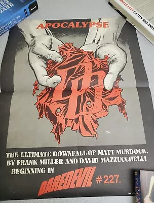 Buy Apocalypse: Daredevil#227: Promo Poster: 1985: Miller: F Plus • 26.56£