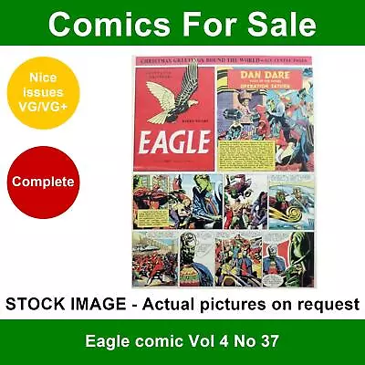 Buy Eagle Comic Vol 4 No 37 - VG/VG+ - 18 December 1953 • 5.99£
