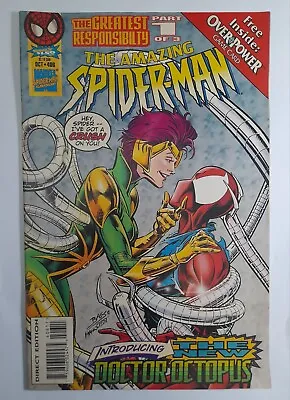 Buy 1995 Amazing Spiderman 406 VF/NM.First App. Lady Octopus.NO Card.Marvel Comics • 17.14£
