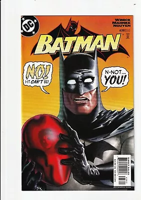 Buy Batman #638 Batman Red Hood (9.8 NM/MT) 2005 White Pages 1st Print • 63.95£