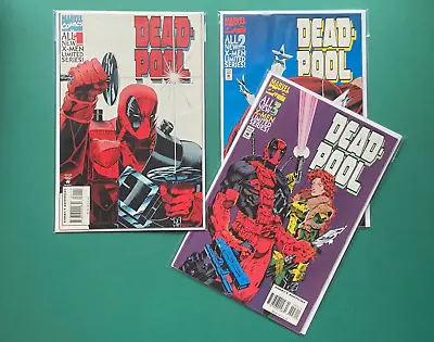 Buy Deadpool Vol 1 #1 2 & 3 Mini Series VF (Marvel 94) 1st Appearance Dr. Killebrew • 13.99£