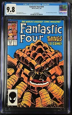 Buy Fantastic Four #310 1st Miss Thing Marvel Comics Jan. 1988 CGC Graded 9.8 NM/MT • 79.06£