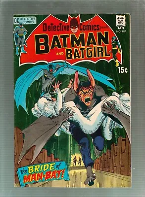 Buy Detective Comics #407  DC Comics 1971 Neal Adams Bride Of Man-Bat • 118.22£