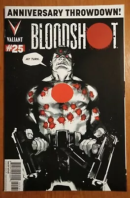Buy Bloodshot #25 1:10 Variant - Valiant Comics 1st Print • 6£