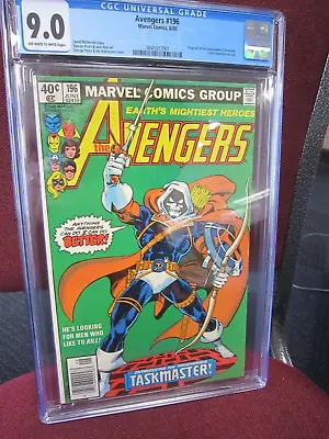 Buy Avengers #196 CGC 9.0 - 1st Appearance Taskmaster 1980 • 131.12£