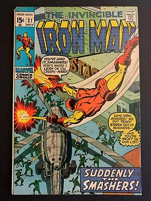 Buy Iron Man 28 VG- --  Anything For The Cause!  Don Heck 1970 • 8.54£