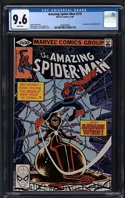 Buy Amazing Spider-Man #210 - CGC 9.6 - 1st Madame Web - White Pages - 4028798007 • 247.85£