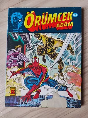 Buy SPIDERMAN #165 1994 TURKISH COMIC Web Of SM #91 #92 Marvel Team Up #106 Spec #54 • 51.97£