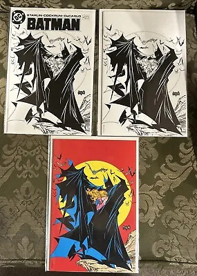 Buy Batman #423 Todd McFarlane Original Art Variant Set 3 Pack • 62.36£
