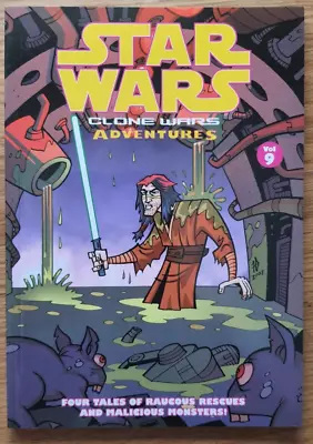 Buy Star Wars The Clone Wars Adventures Volume 9 TPB Paperback Digest Graphic Novel • 2.99£
